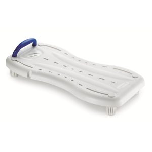 Planche de bain Marina installée sur une baignoire