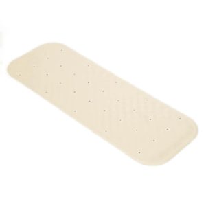 Tapis de bain 76x35cm antidérapant avec surface nattée