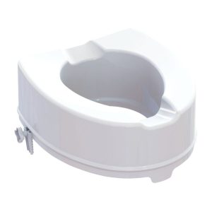 Réhausse WC Ibiza en plastique blanc 15 cm