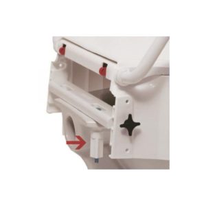 Fixation par vis du réhausse WC Aquatec 900 pour stabilité renforcée