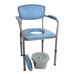 Assise avec découpe intime 20x25 cm de la chaise percée OMEGA Eco