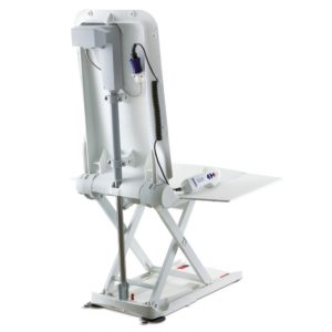 Élévateur de bain Orca vue arrière avec mechanisme