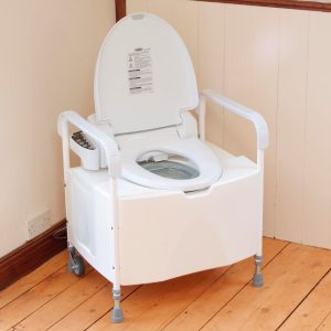 Chaise percée de toilette autonome Dignity Commode