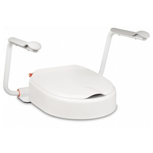 Rehausse WC Hi-Loo Fix 6 cm avec accoudoirs amovibles
