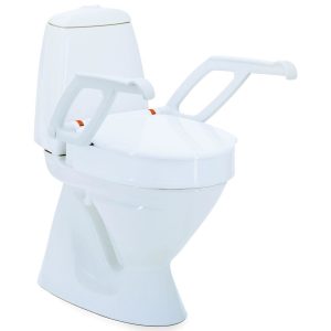 Réhausse WC Aquatec 90000 avec accoudoirs – hauteur 10 cm