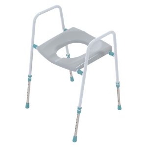 adre de WC Prima installé sur des toilettes avec assise clipsée