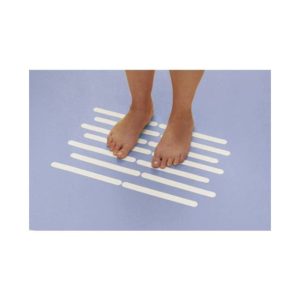 Bande anti-dérapante installée