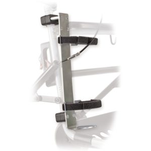 Porte Bouteille Mobio fixé sur un rollator