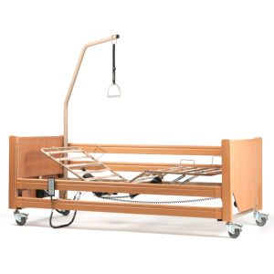 Lit électrique CLUB avec sommier bois ou métal et télécommande réglable pour confort personnalisé