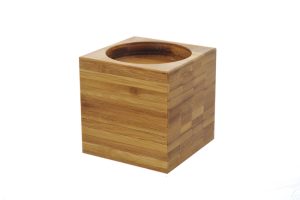 Releveur de meuble Bamboo kit 4 pièces en bambou laqué 9 cm