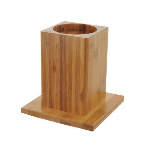 Releveur de meuble Bamboo kit 4 pièces en bambou laqué 13.5cm hauteur