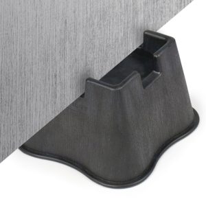 Vue rapprochée du releveur carré antidérapant intérieur pour lit ou canapé