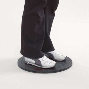 Usage du disque de transfert tournant pour passage fauteuil à lit