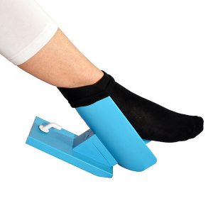 Corps verni lisse du Sock Aid Set pour un glissement sans accroc