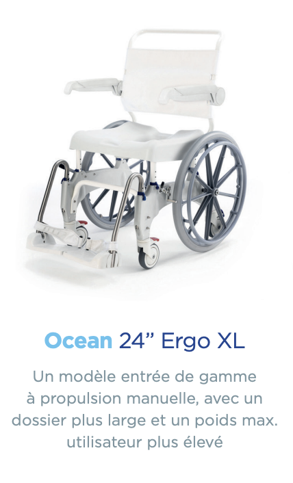 Chaise de douche Aquatec Ocean Ergo 24" Standard & XL – Image 4