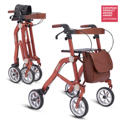 Rollator 4 roues Trive Double Pliage (Mobio)