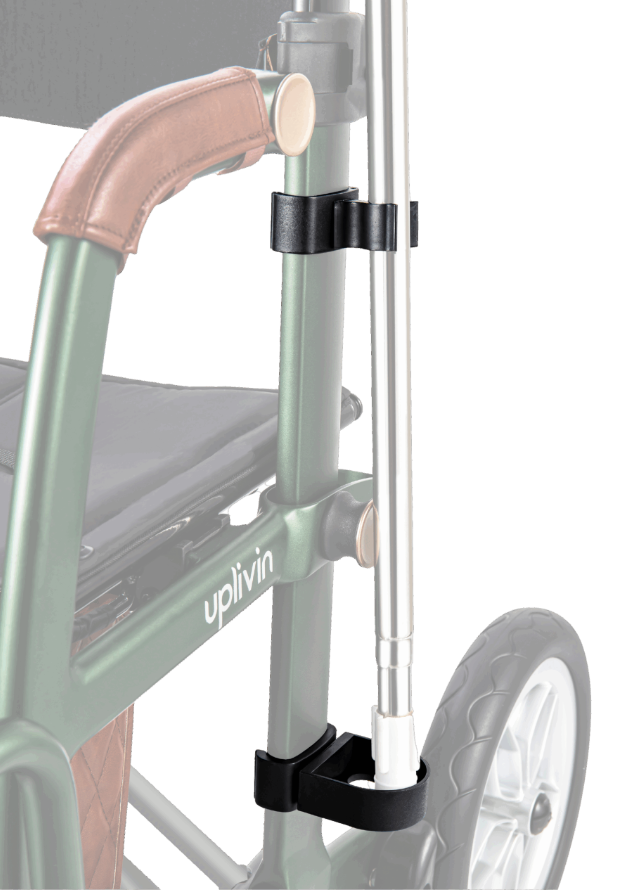 Stockhalter für Rollator Banjo und Actio2 (Copie) – Bild 2