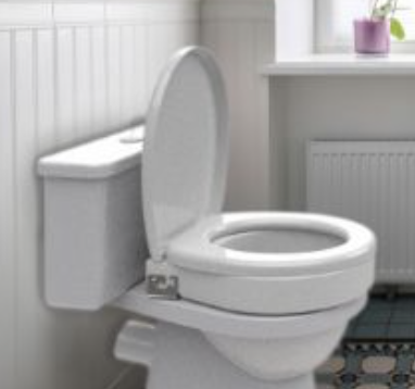 WC-Sitzerhöhung Ashby Lift – 3 Formen – 7,5 cm + Deckel - Gordon Ellis