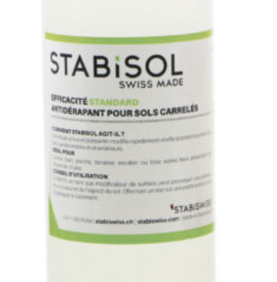 STABISOL Standard – Traitement antidérapant pour les surfaces d'origine minérale